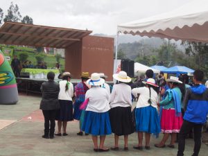 Women of in their traditional dresses